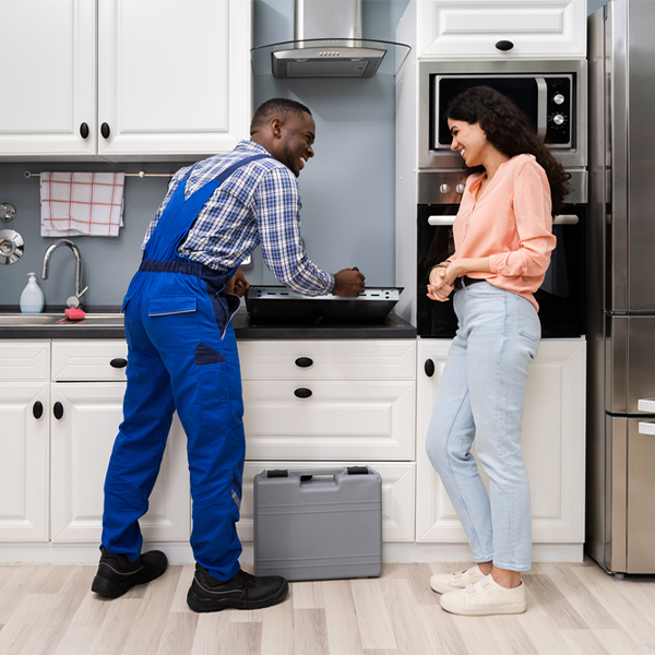 can you provide an estimate for cooktop repair before beginning any work in Tow